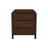 Lionel Mid Century Modern Solid Wood Nightstand 3-Drawer Bed Side Table