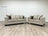 110-Hollywood Beige Sofa & Loveseat