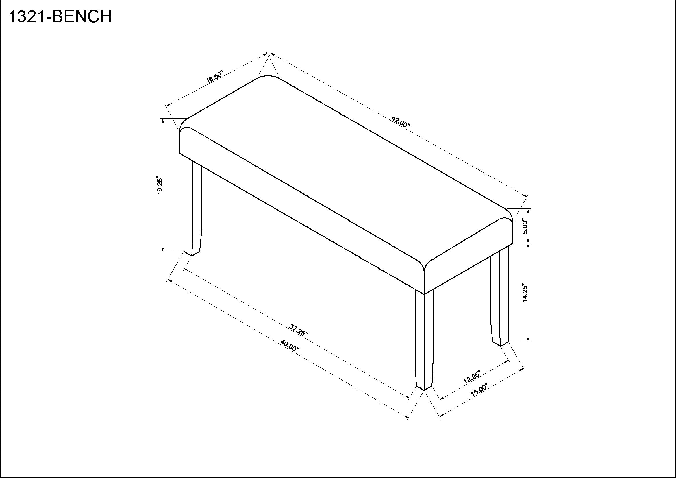 Hazel Bench