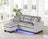 Messi Grey - Reversible Sectional