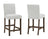 Lennon 5-Pk Counter Height Set Brown