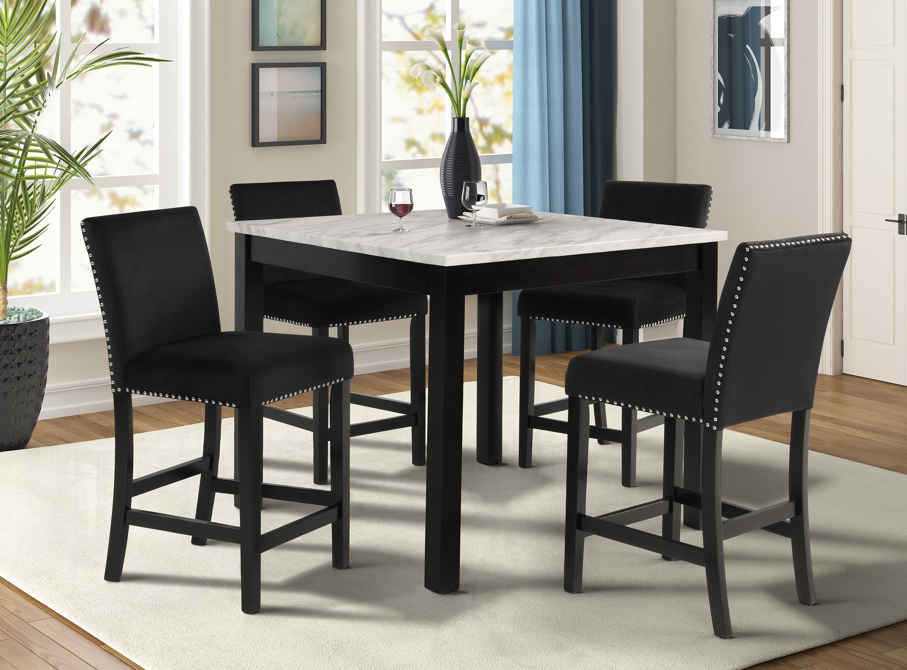 Lennon 5-Pk Counter Height Table