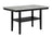 Marbel 5Pk Faux Marble Counter Height Dining Set