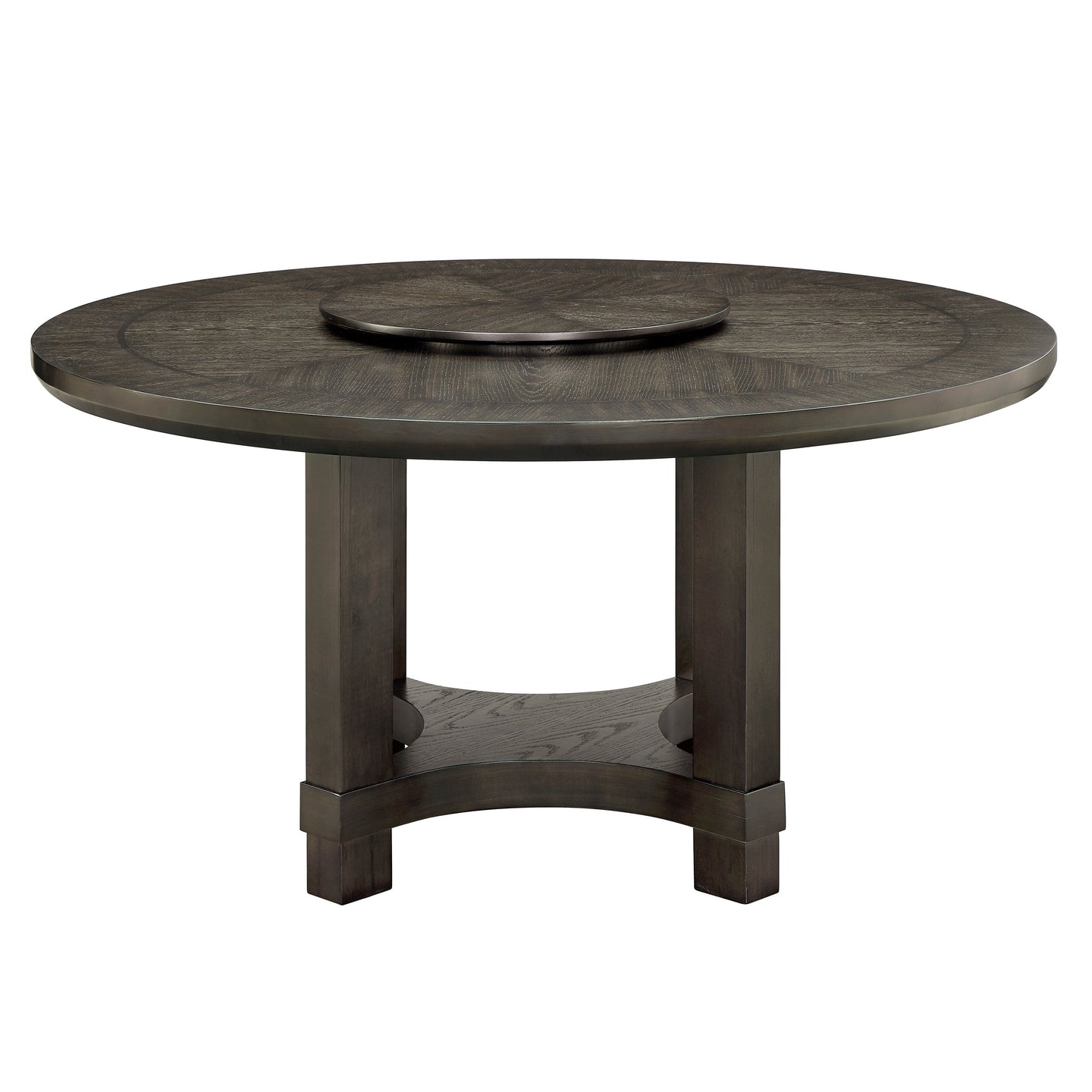 Jeffries Round Table W/ Lazy Susan