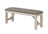 Maribelle Bench Chalk Warm Grey