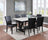 Tanner Faux Carrera Dining Table