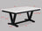 Tanner Faux Carrera Dining Table