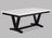 Tanner Faux Carrera Dining Table