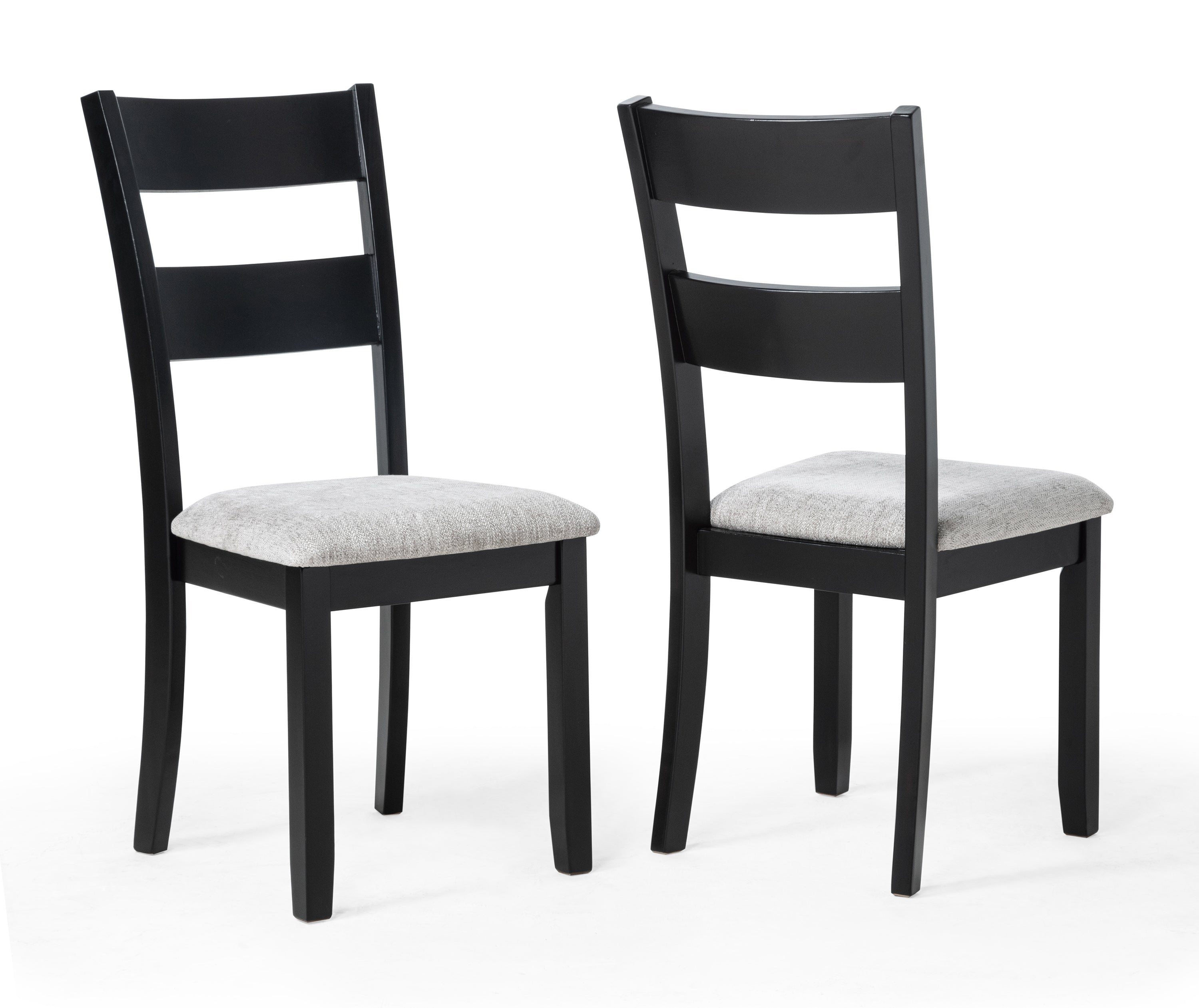 Lester 6-Pk Dining W/Bench L.Grey