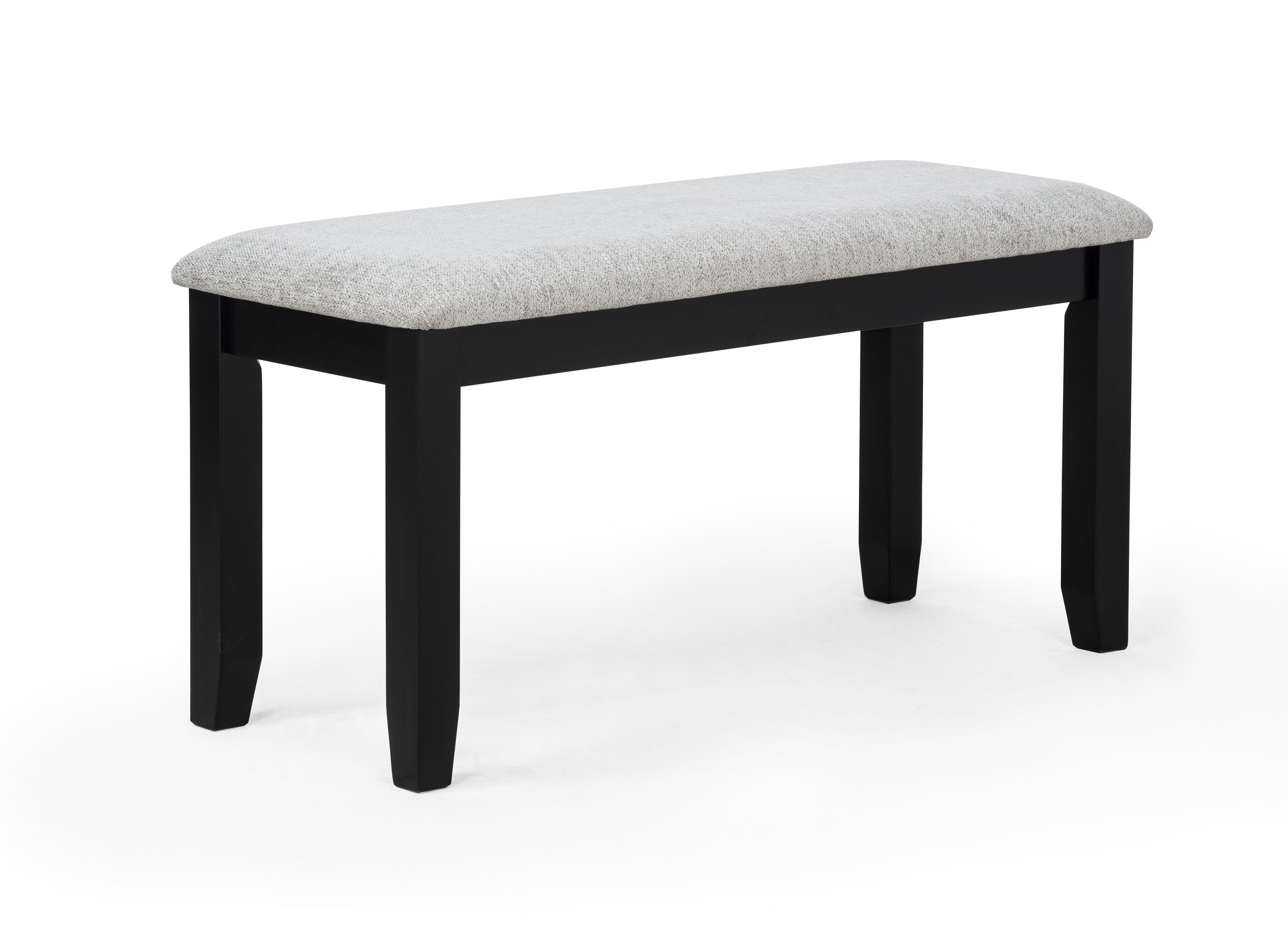 Lester 6-Pk Dining W/Bench L.Grey