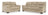 Ashley 242-03 Sofa & Loveseat