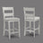 Lester 5-Pk Counter Height Dining Set