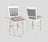 Fulton Counter Height Chair White
