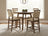 Blanche Counter Height Chair Brown