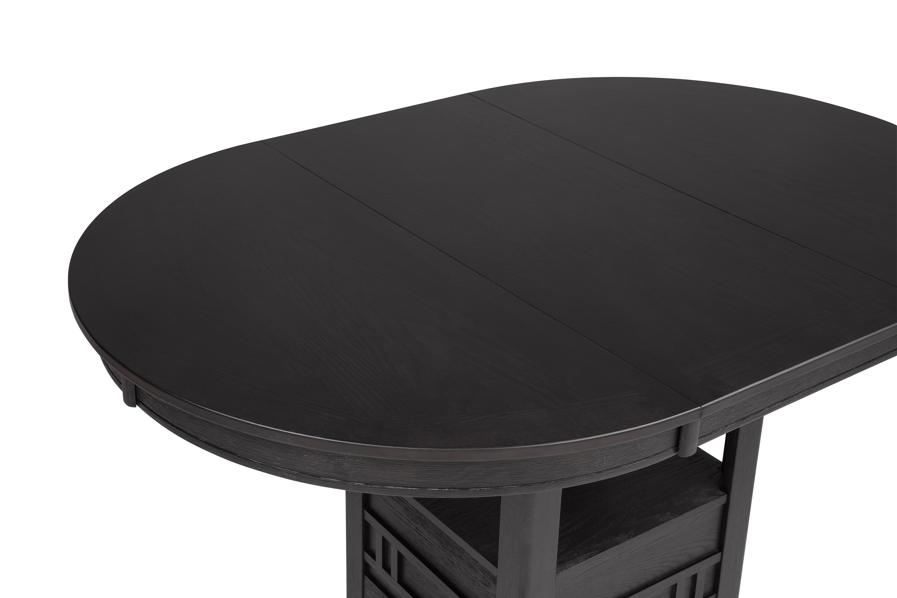 Hartwell Counter Height Table Charcoal Black