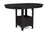 Hartwell Counter Height Table Charcoal Black