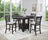 Hartwell Counter Height Chair Charcoal Black
