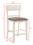 Conner Chalk Grey Counter Height Chair