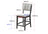 Cline Counter Height Chair-Light Grey