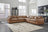 Emilia 5-Piece Leather Modular Sectional