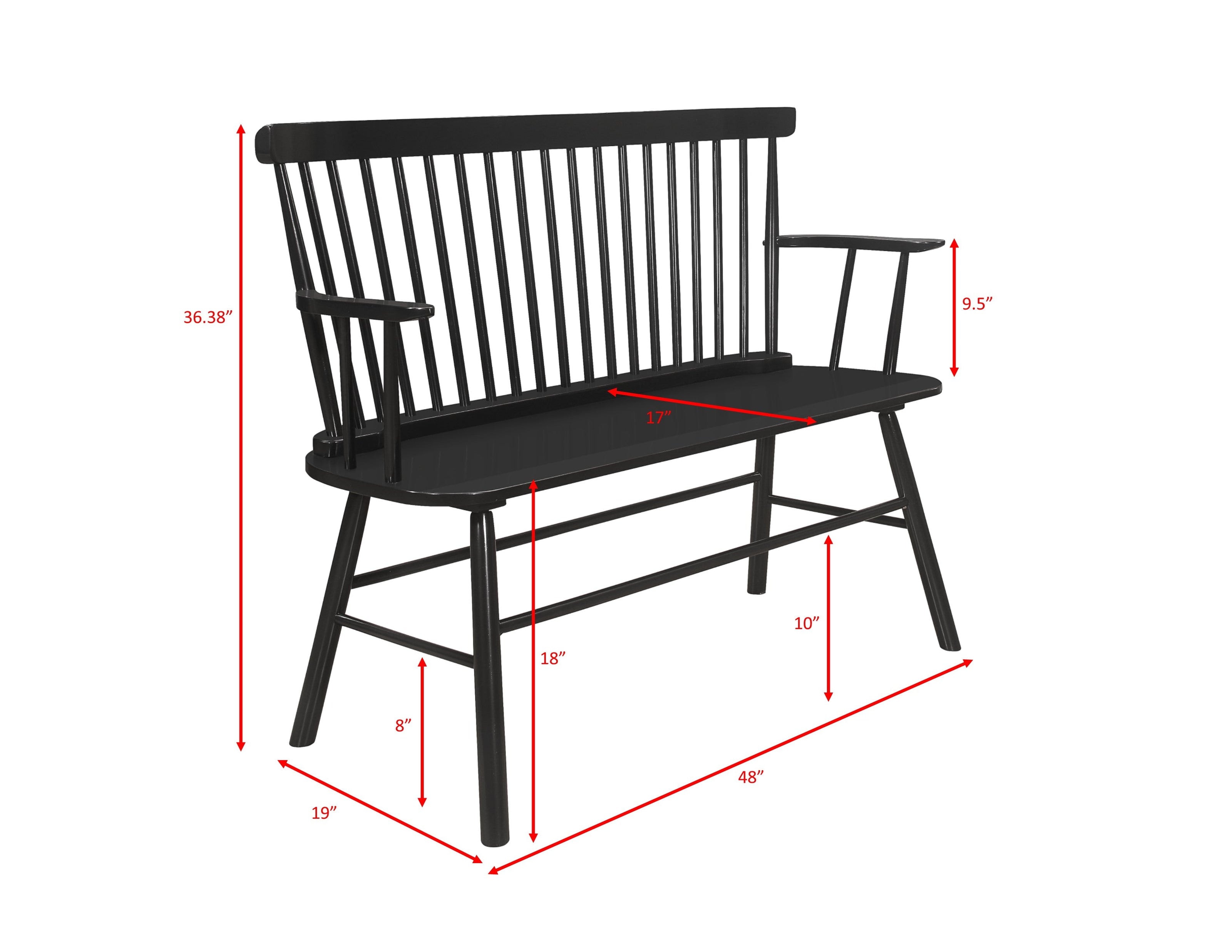 Jerimiah Spindleback Bench