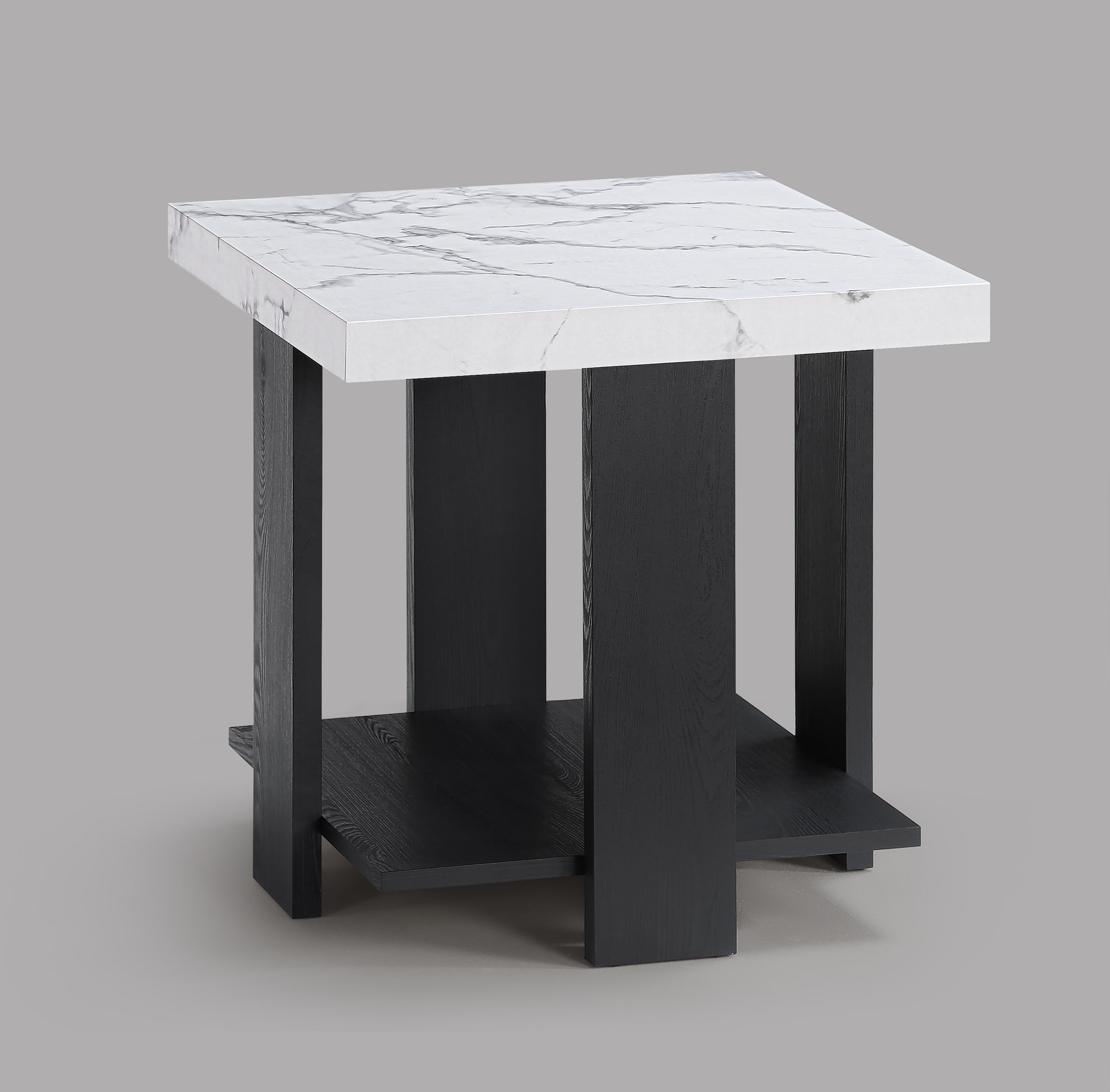 Boris 3-Pk Cocktail Set-Faux Marble