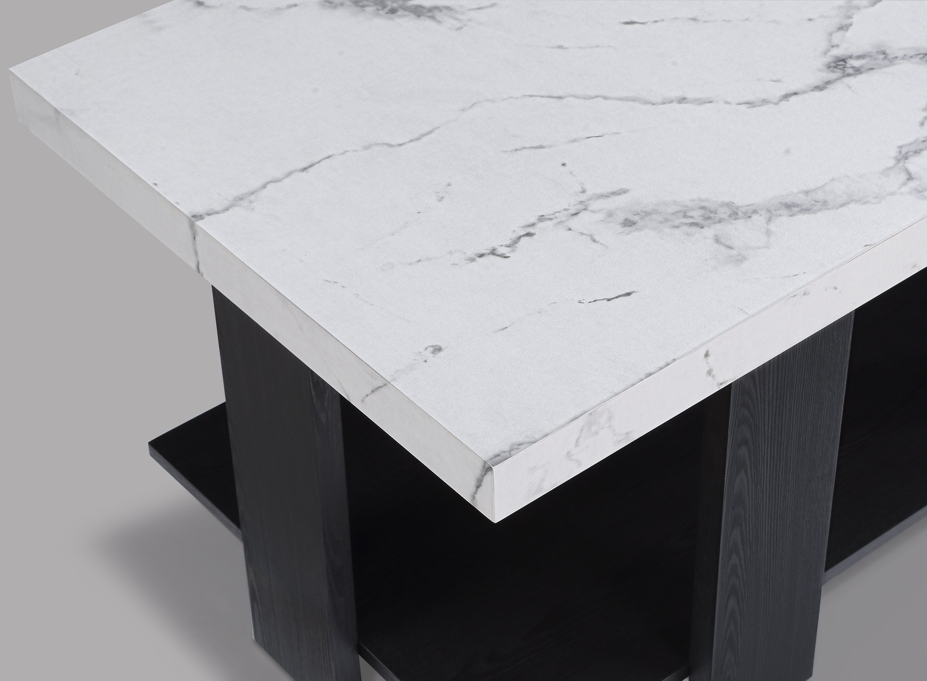 Boris 3-Pk Cocktail Set-Faux Marble