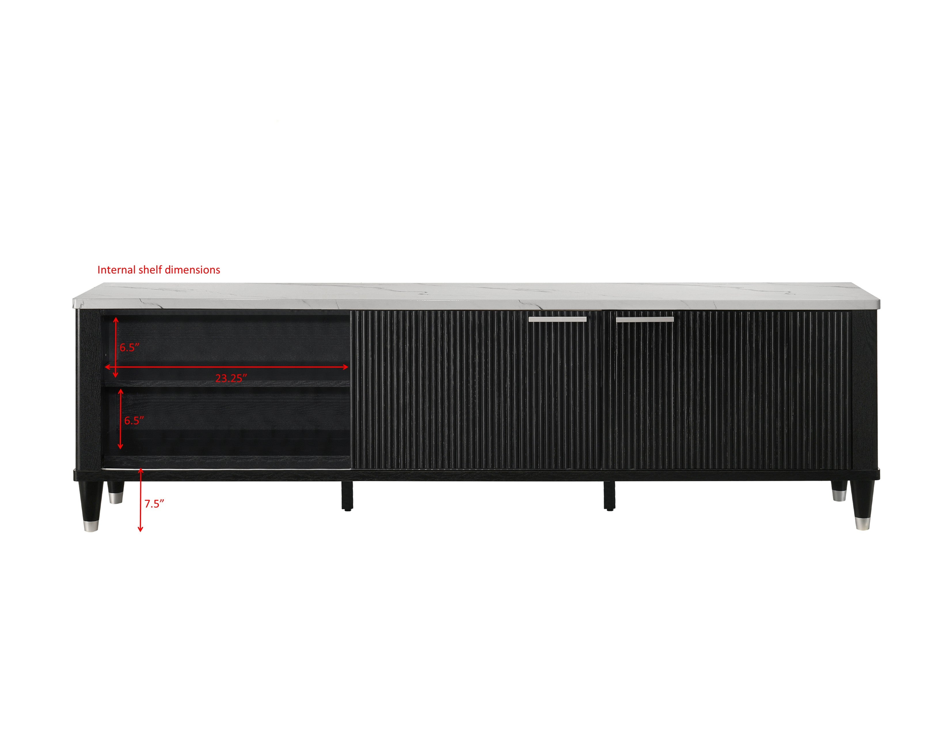 BRITANY TV STAND BLACK