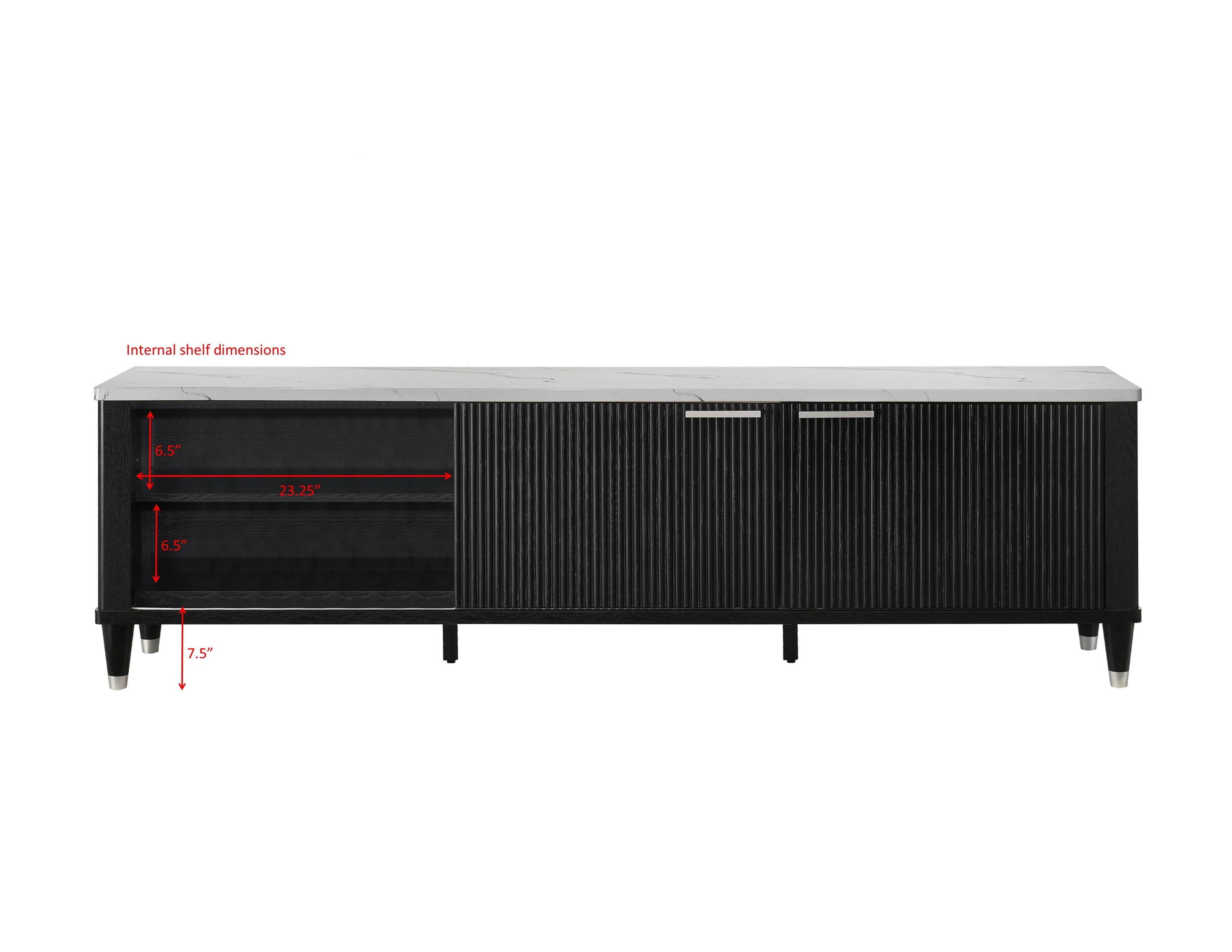 BRITANY TV STAND BLACK