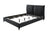 Jenn King Boucle Bed - Charcoal