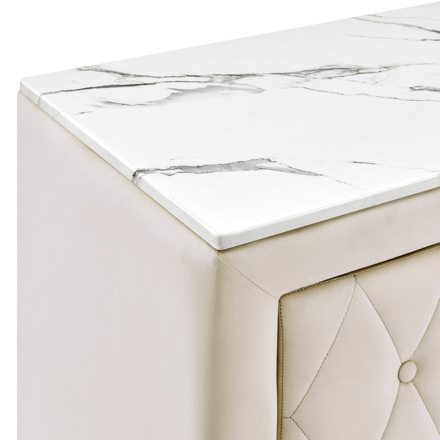 Annabelle Night Stand Ivory