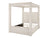 Annabelle Canopy Bed Ivory
