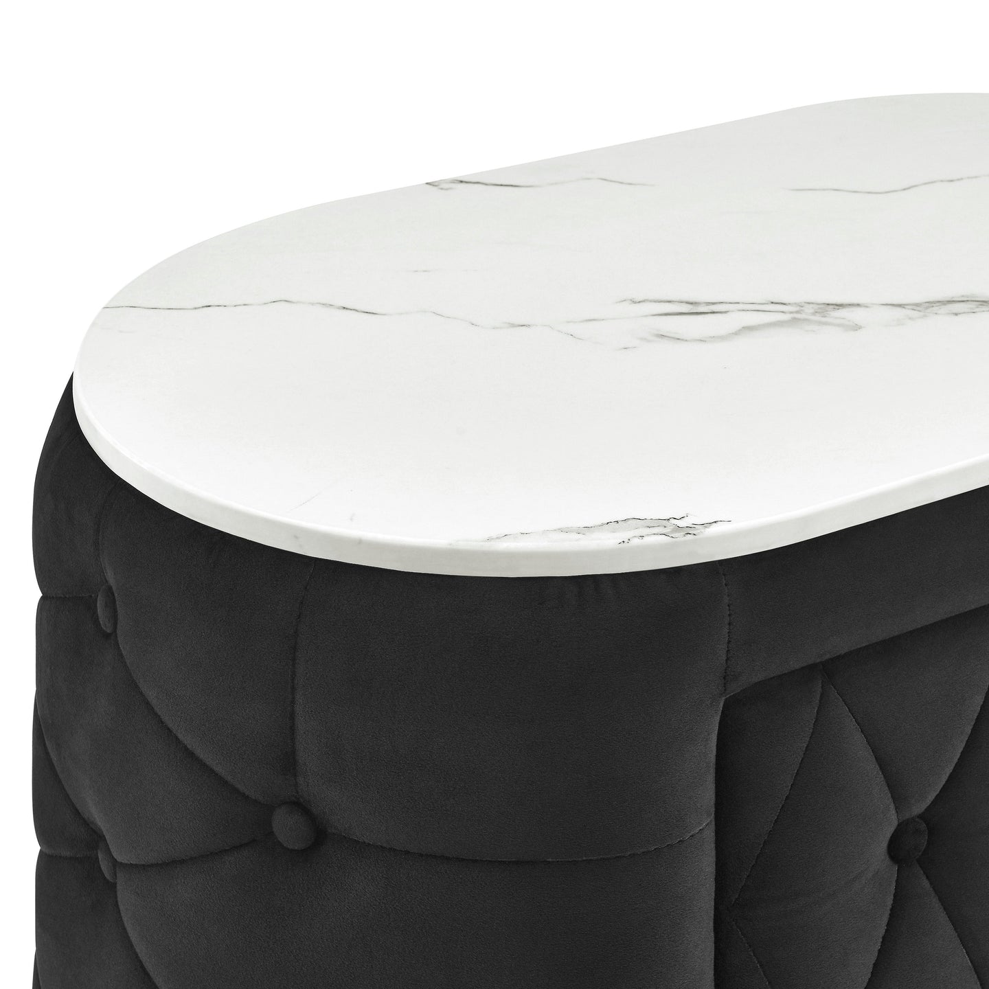 Natalia Night Stand Black