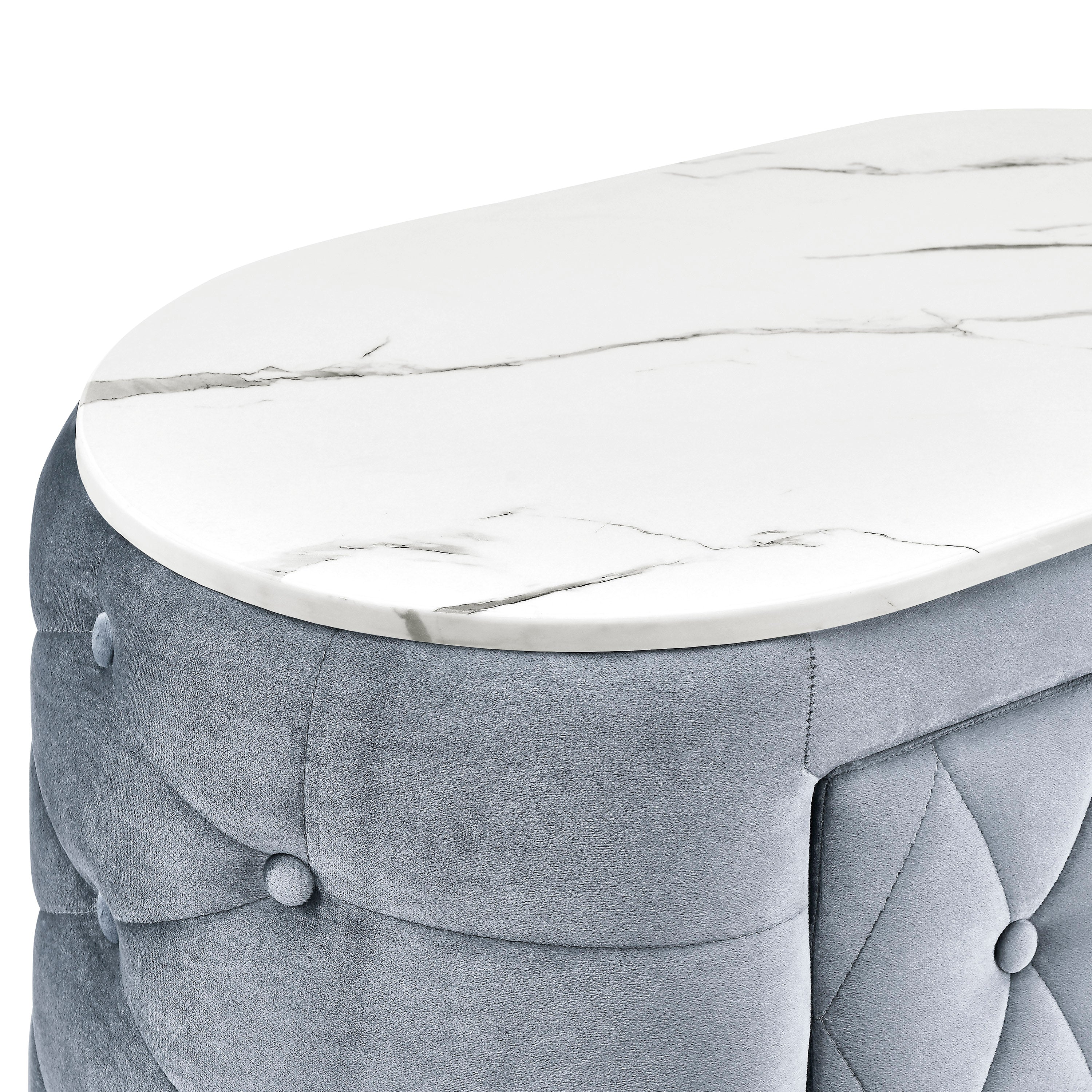 Natalia Night Stand Grey