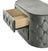 Voltare Night Stand Grey