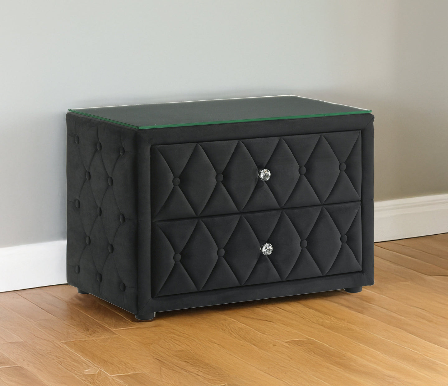 Josephine Night Stand Black