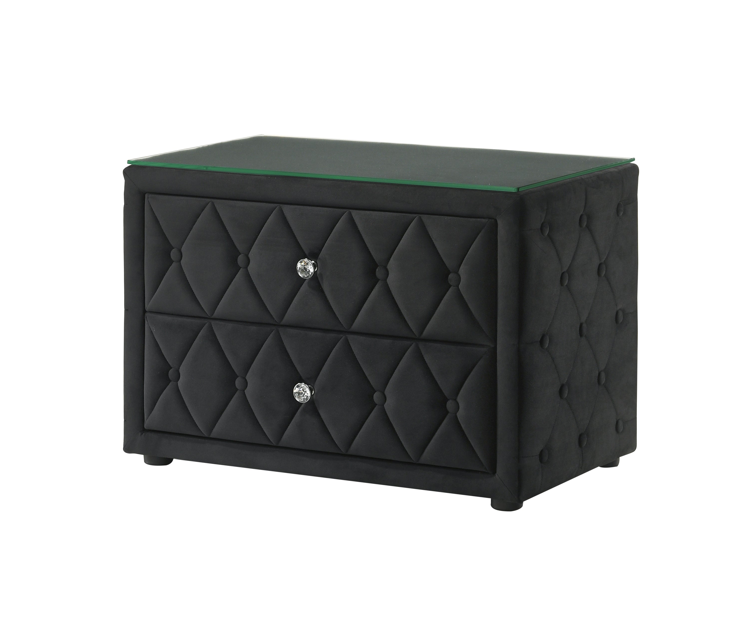 Josephine Night Stand Black