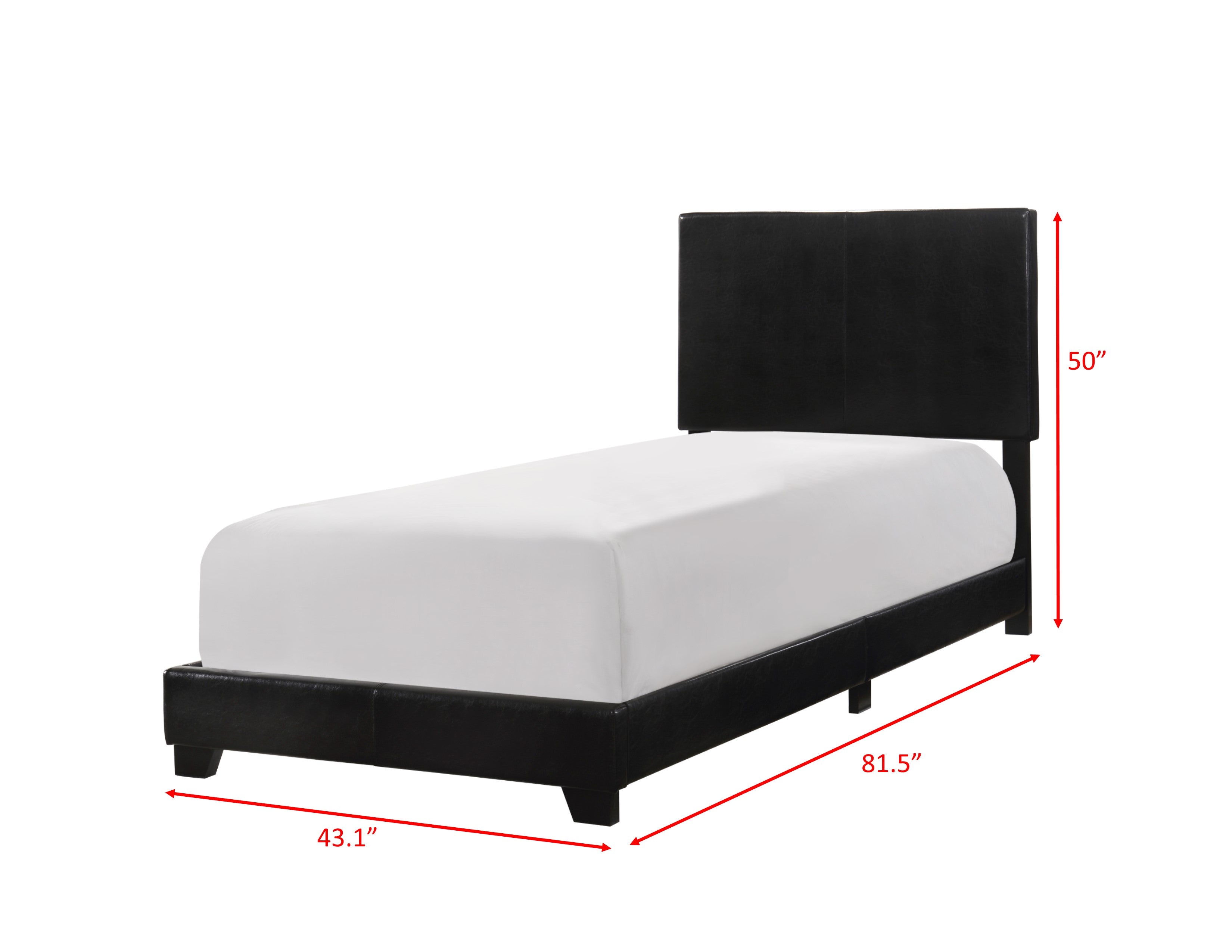 Erin Bed Black
