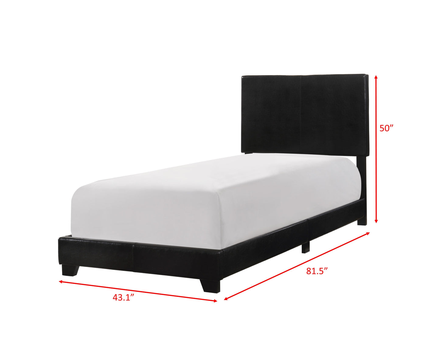 Erin Bed Black