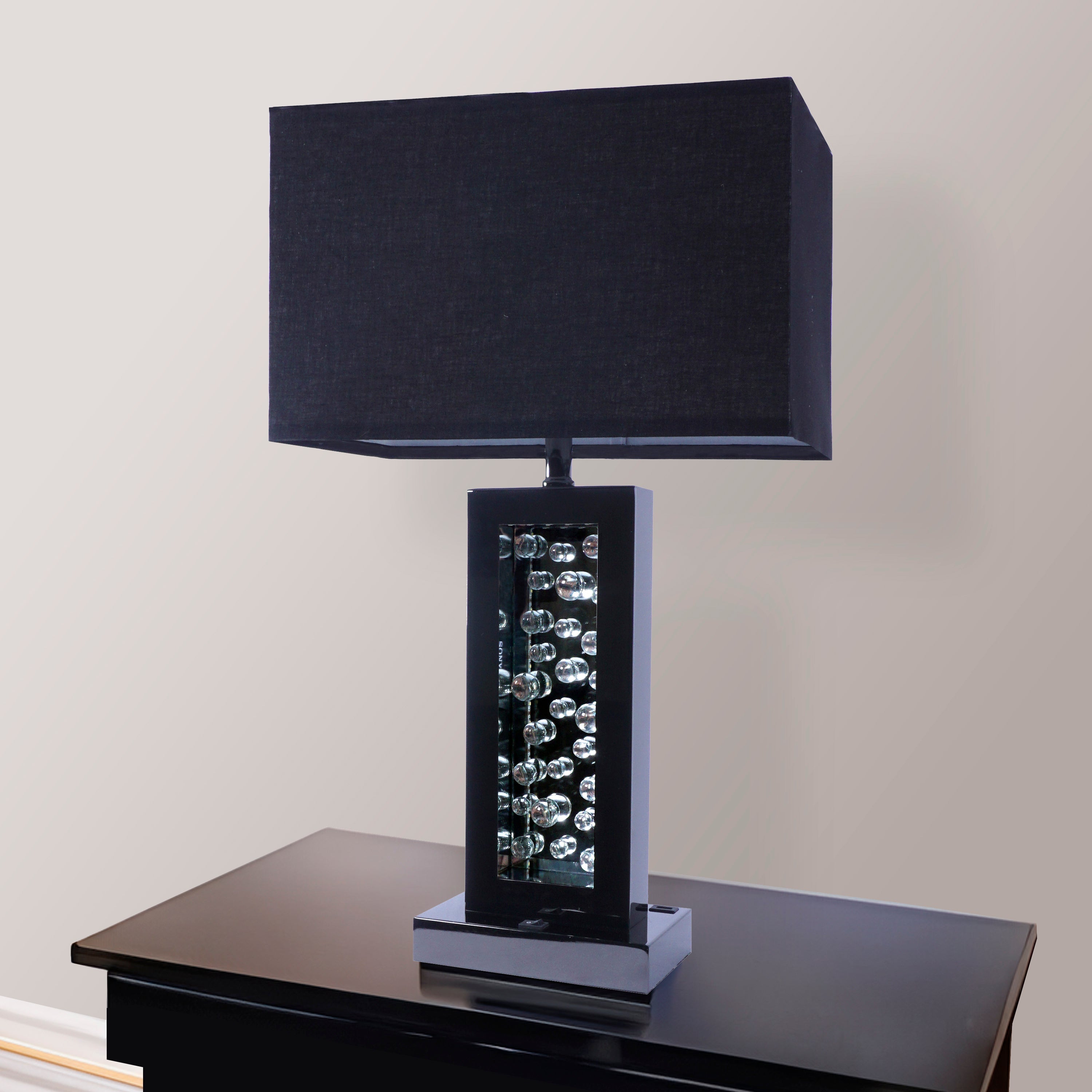 Monica Lamp Chrome-Led Accent