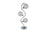 Crystal 3 Globe Table Lamp