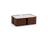 678 Walnut Marble Coffee Table