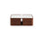 678 Walnut Marble Coffee Table
