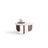 720 Walnut-Travertine 3 Pc Coffee Table Set