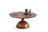 873 Walnut 2 Pc Coffee Table Set