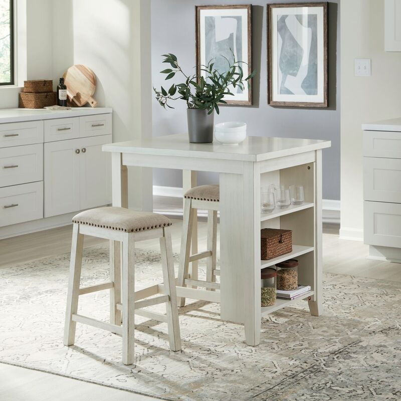 942 White 3PC - Table + 2 Chairs **NEW ARRIVAL**