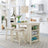 942 White 5PC - Table + 4 Chairs **NEW ARRIVAL**