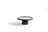 950 Black Travertine 3 Pc Coffee Table Set