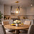 Gleam Pendant Lamp - Satin Brass and Clear Glass