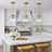 Gleam Pendant Lamp - Satin Brass and Clear Glass
